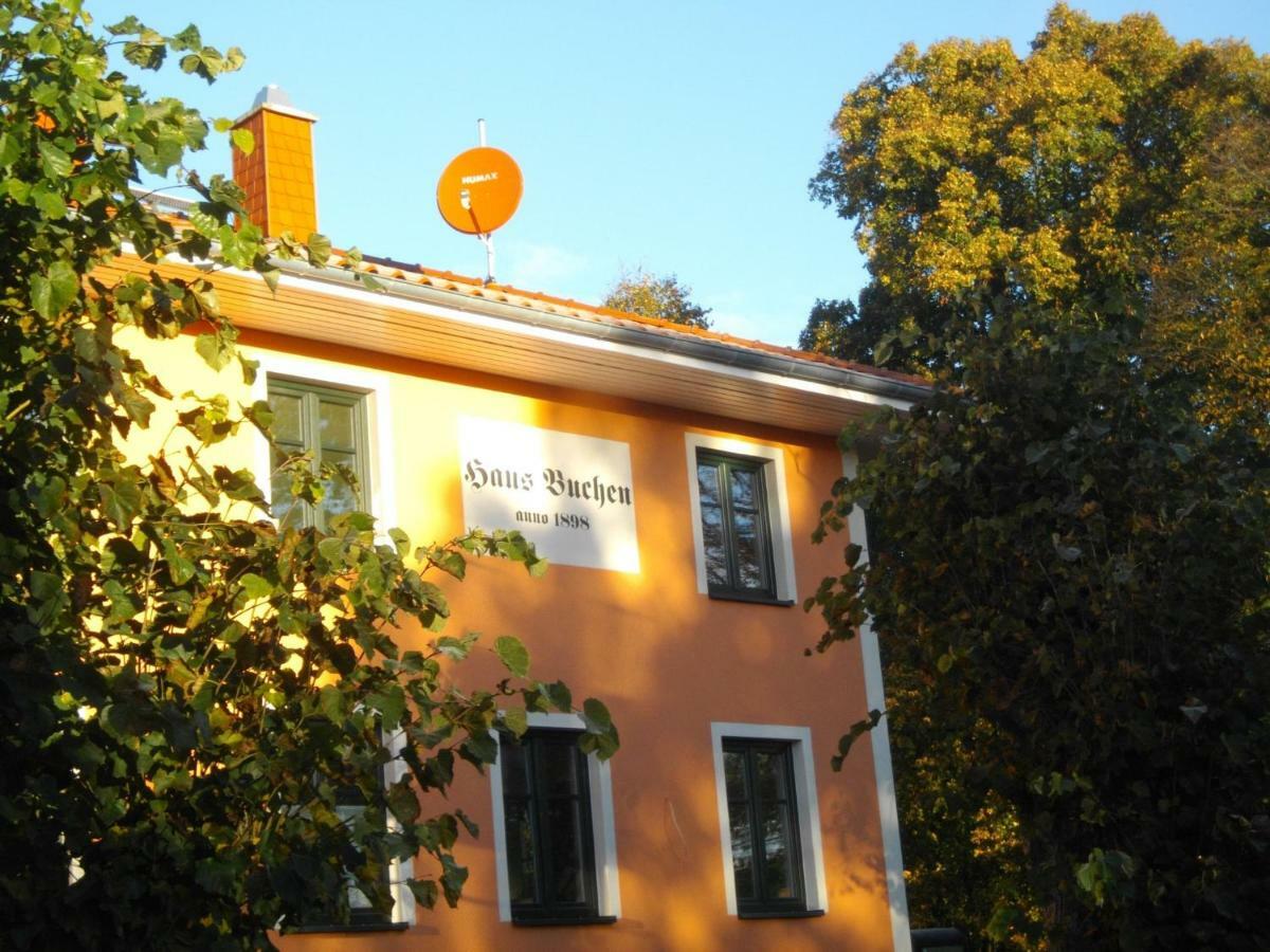 Fewo 2 Ferienwohnung Waren Mueritz - Haus Buchen Am Tiefwarensee - 2 Zi Zewnętrze zdjęcie